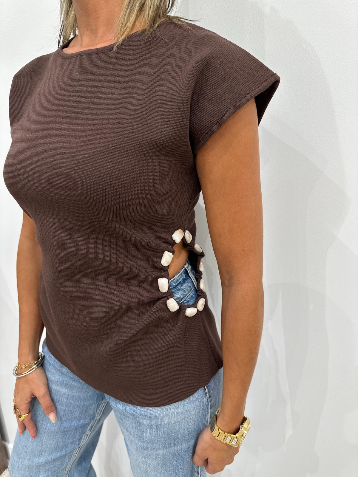 Pull Junien Chocolat