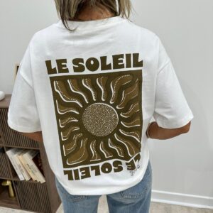 Tee-Shirt le Soleil Kaki