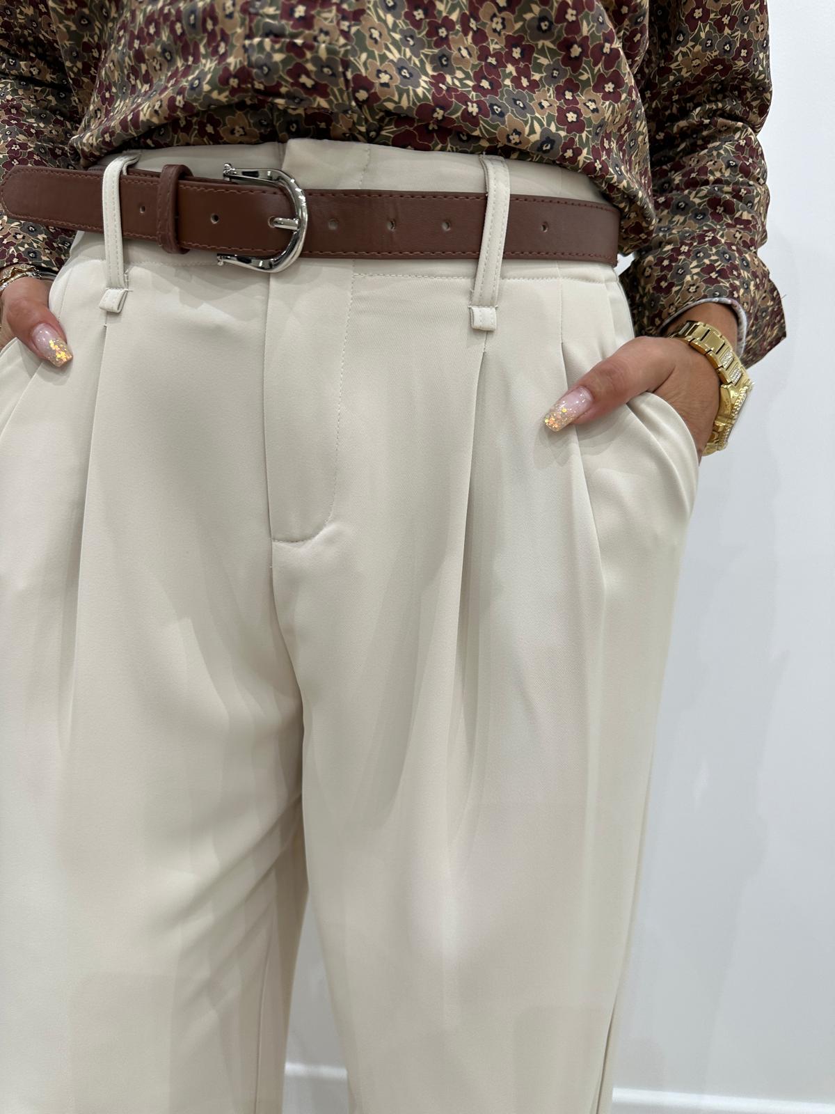 Pantalon Marcel Beige