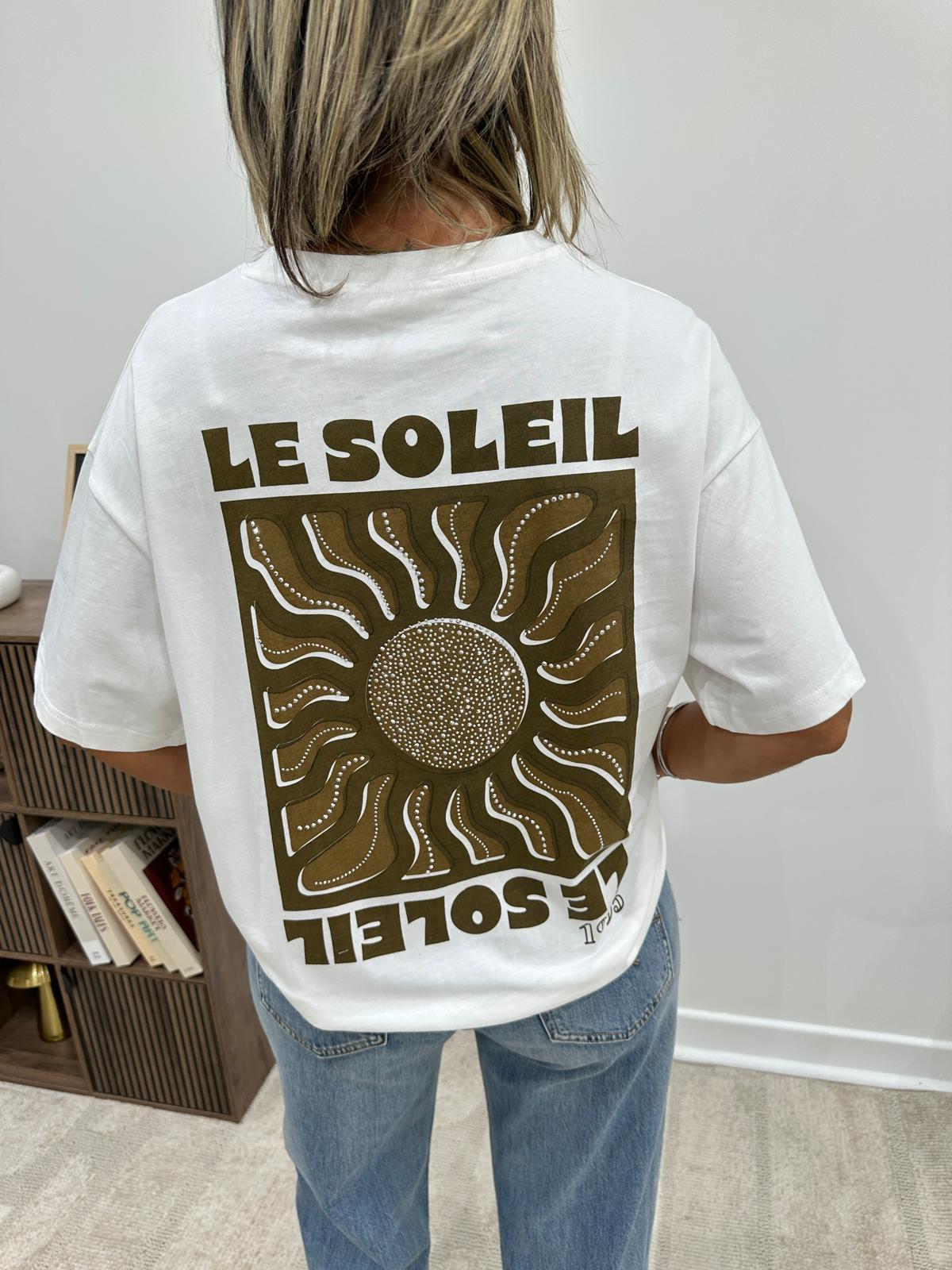 Tee-Shirt le Soleil Kaki