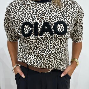 Tee-Shirt Ciao Léopard