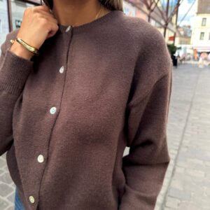 Gilet Hector Etoile Chocolat