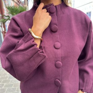 Gilet Maude Bordeaux