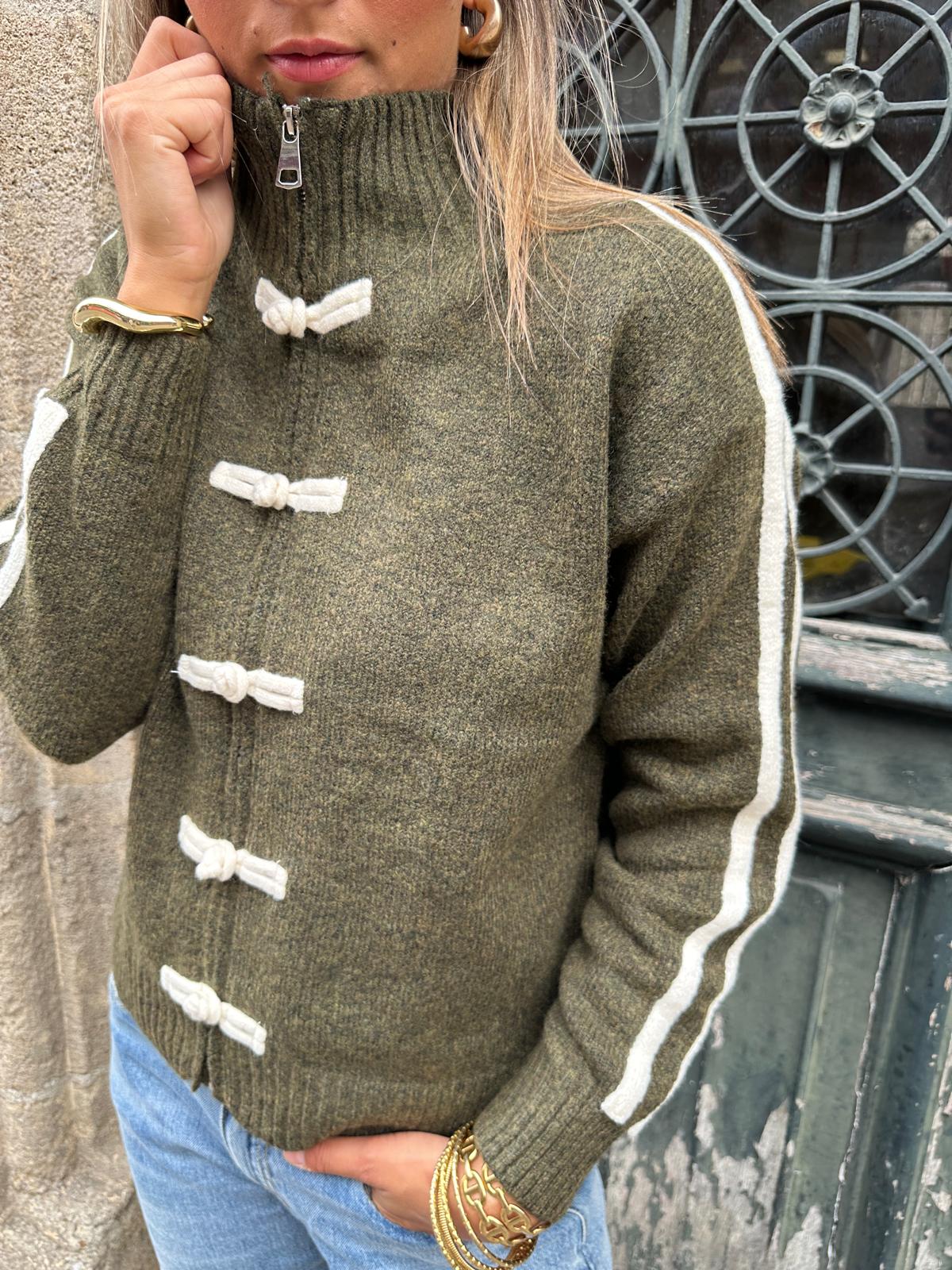 Gilet Matteo Kaki
