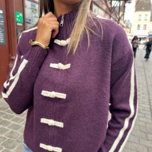 Gilet Matteo Bordeaux