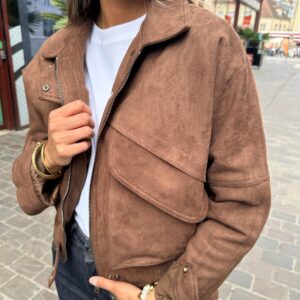 Veste Euredice Chocolat