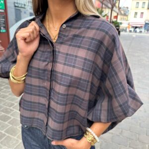 Chemise Berthe Chocolat