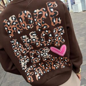 Sweat More Amor Por Favor Chocolat