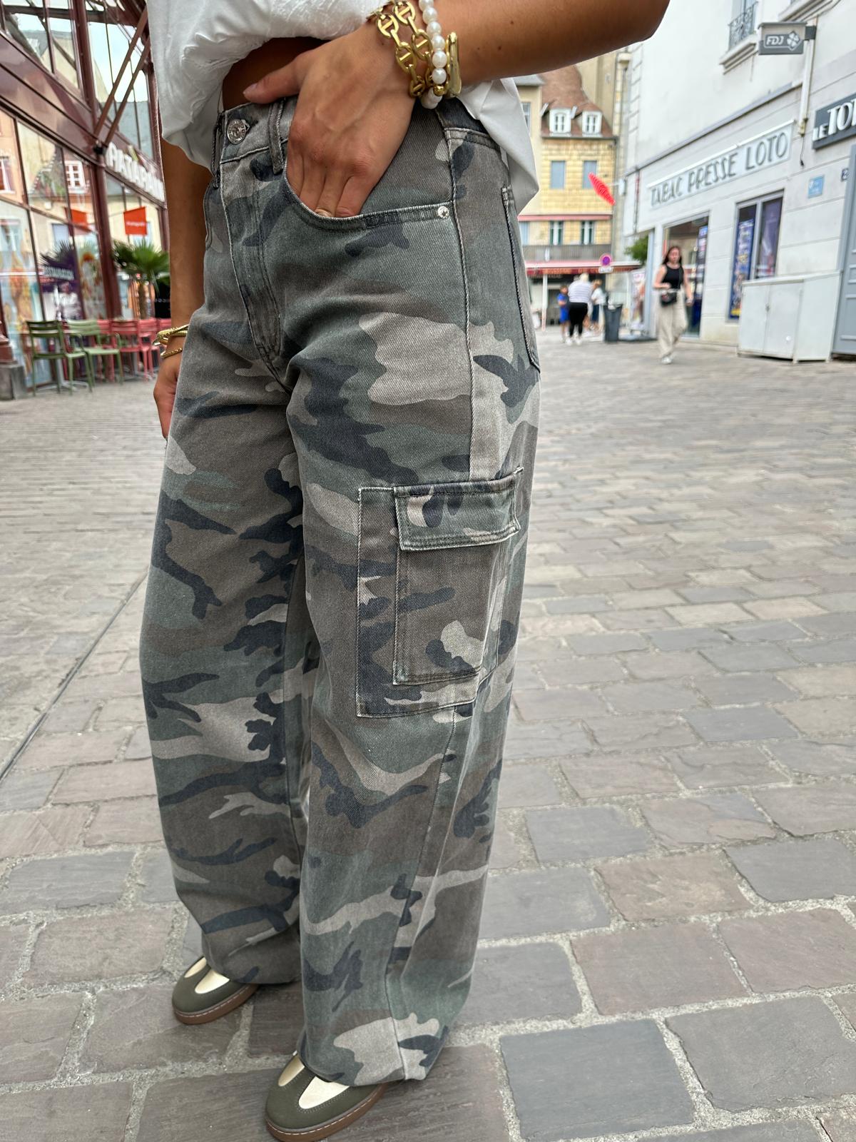 Jean Large Camouflage Diego