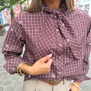 Chemise Kalis Bordeaux