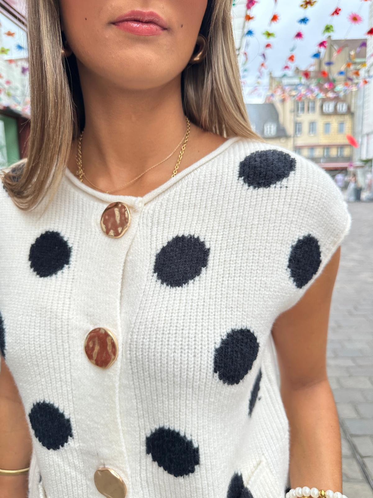Gilet Sans Manches Sally beige