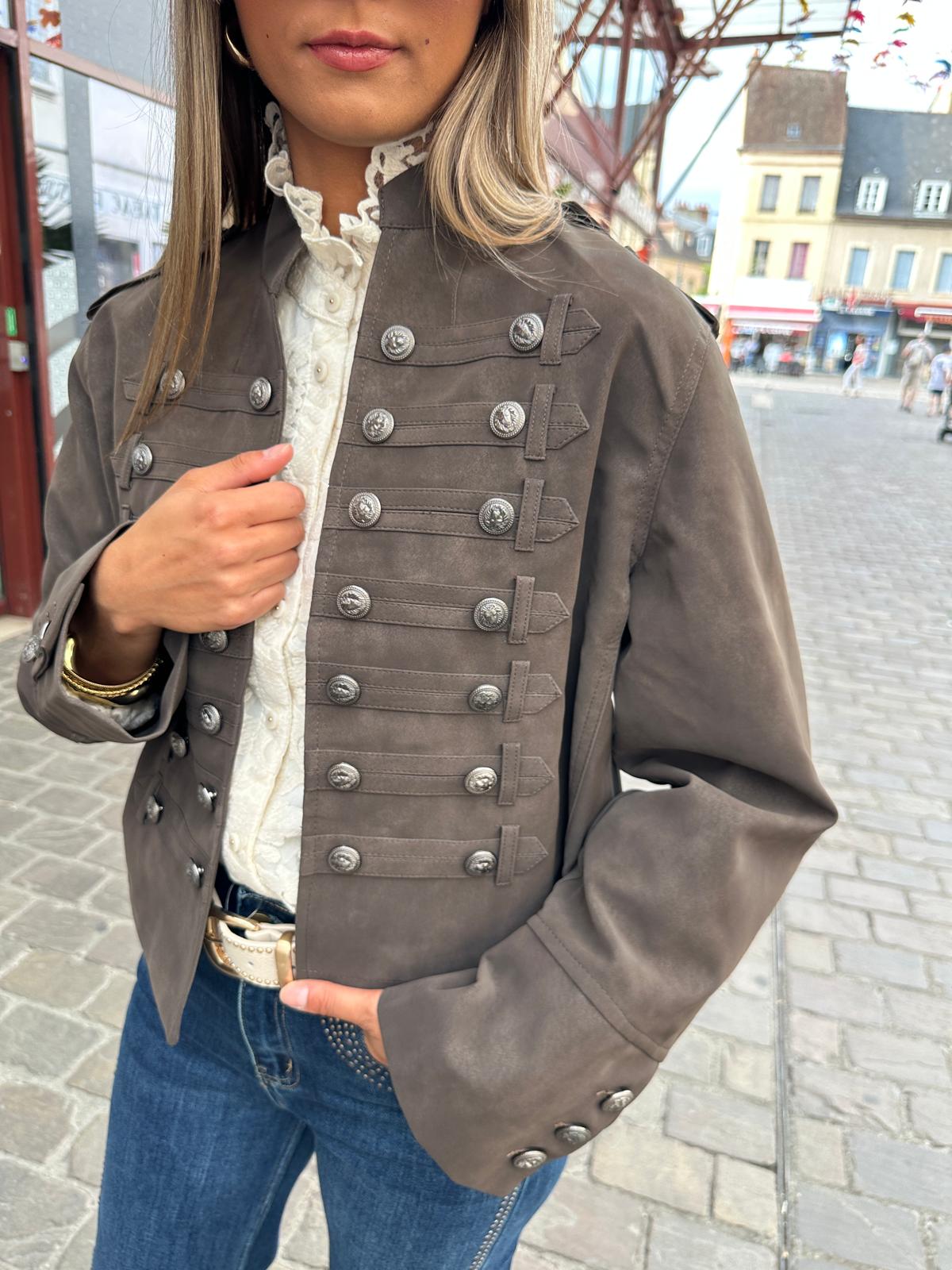 Veste Oliane Chocolat