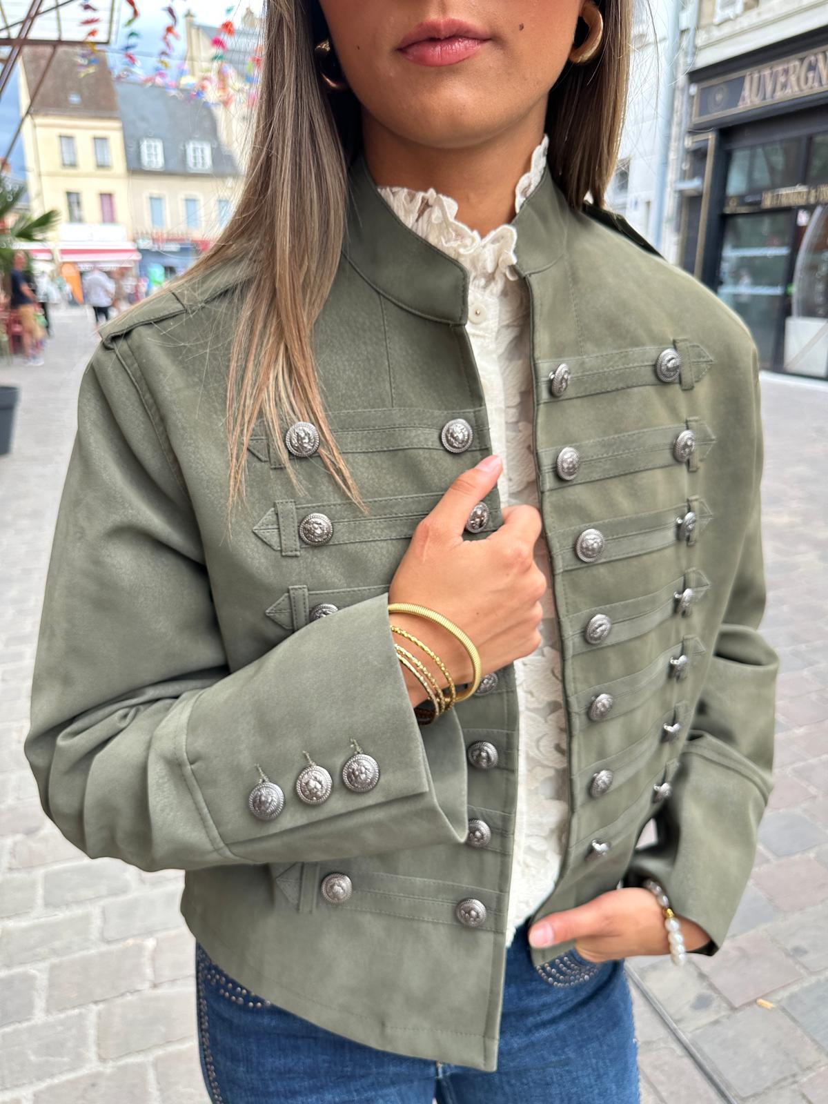 Veste Oliane Kaki