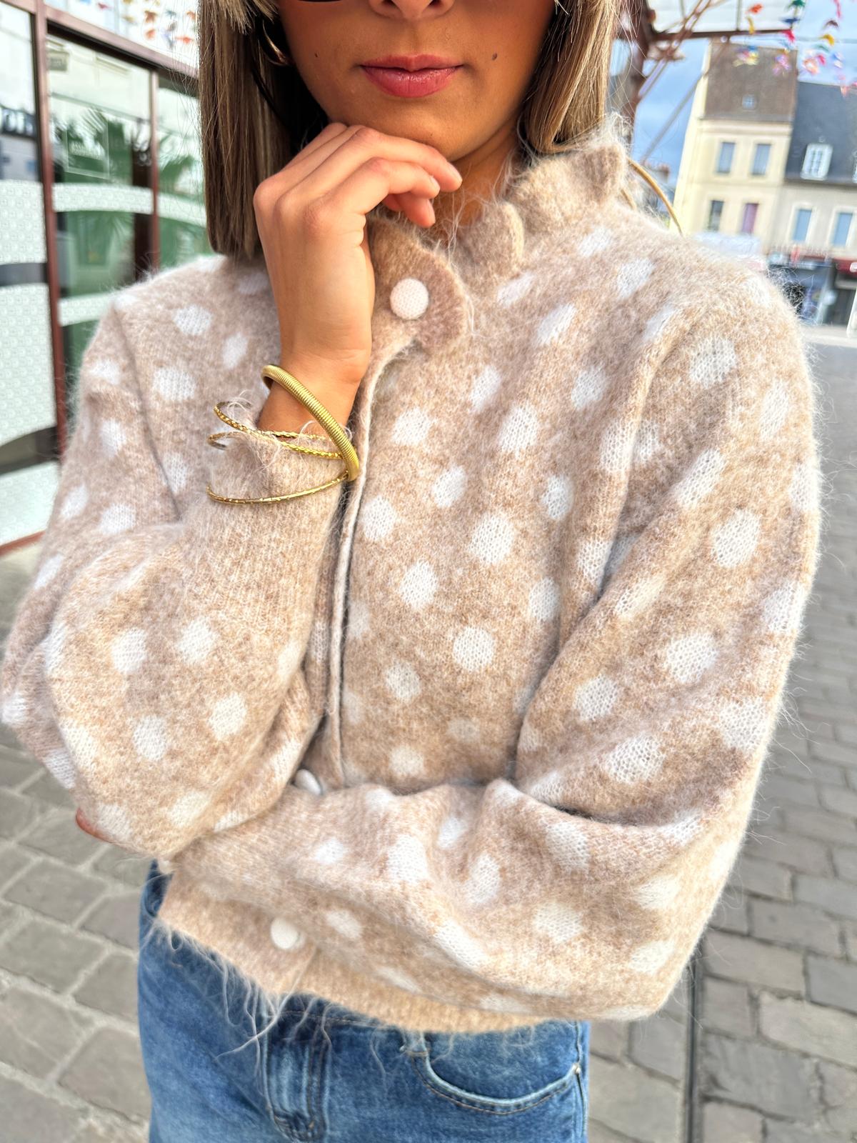 Gilet Bleona Beige