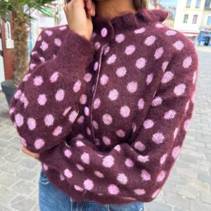 Gilet Bleona Bordeaux