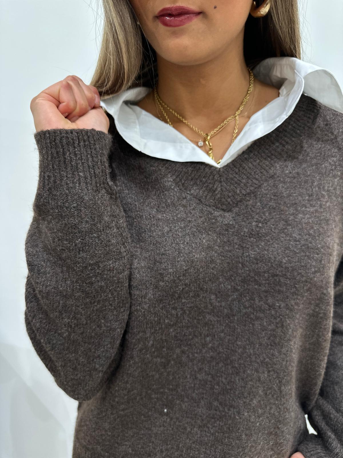 Pull Tyloe Chocolat