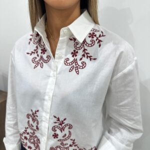 Chemise Janais Bordeaux