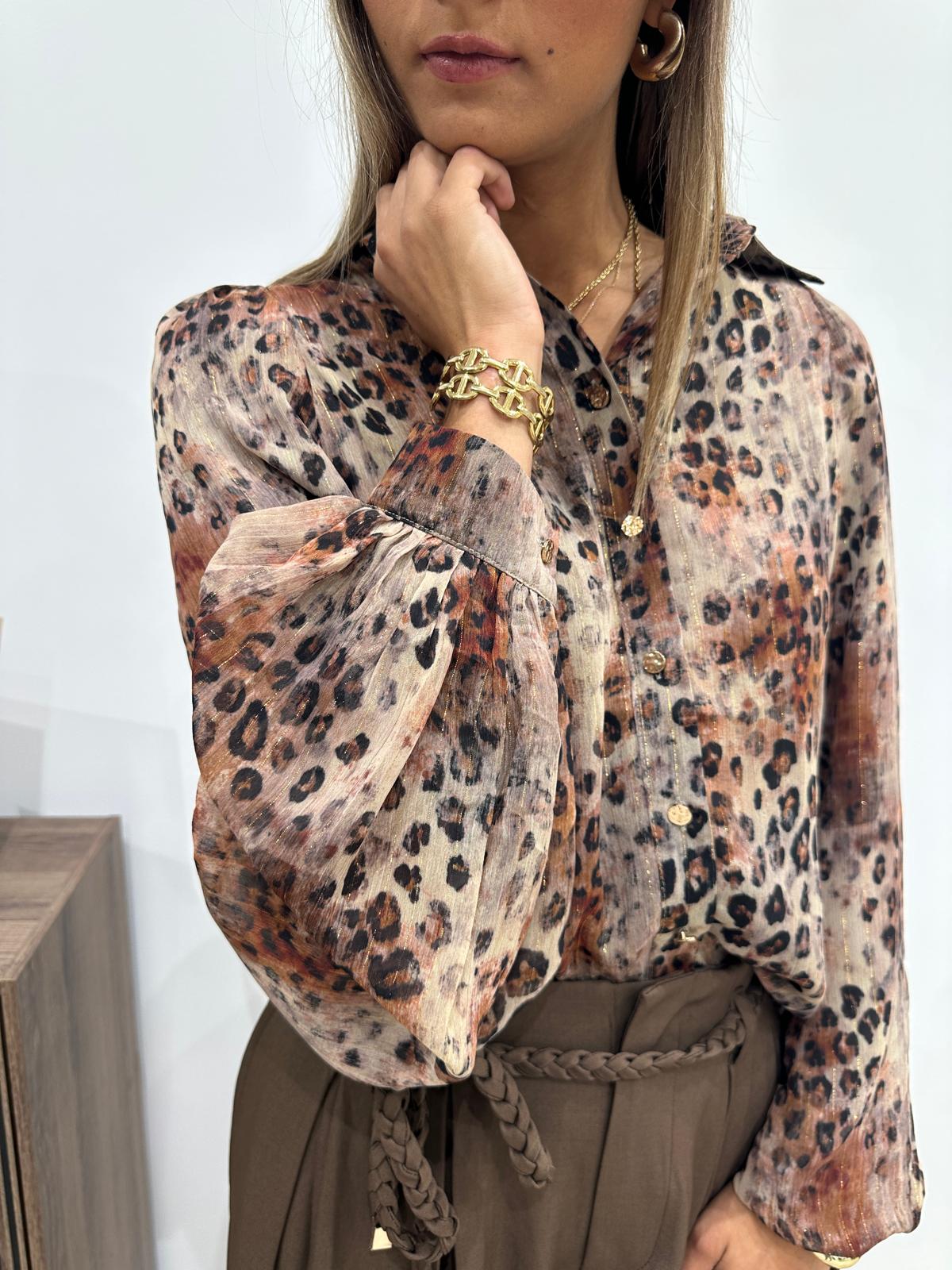 Chemise Morane Léopard