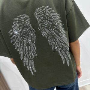 Tee-Shirt Angel Kaki