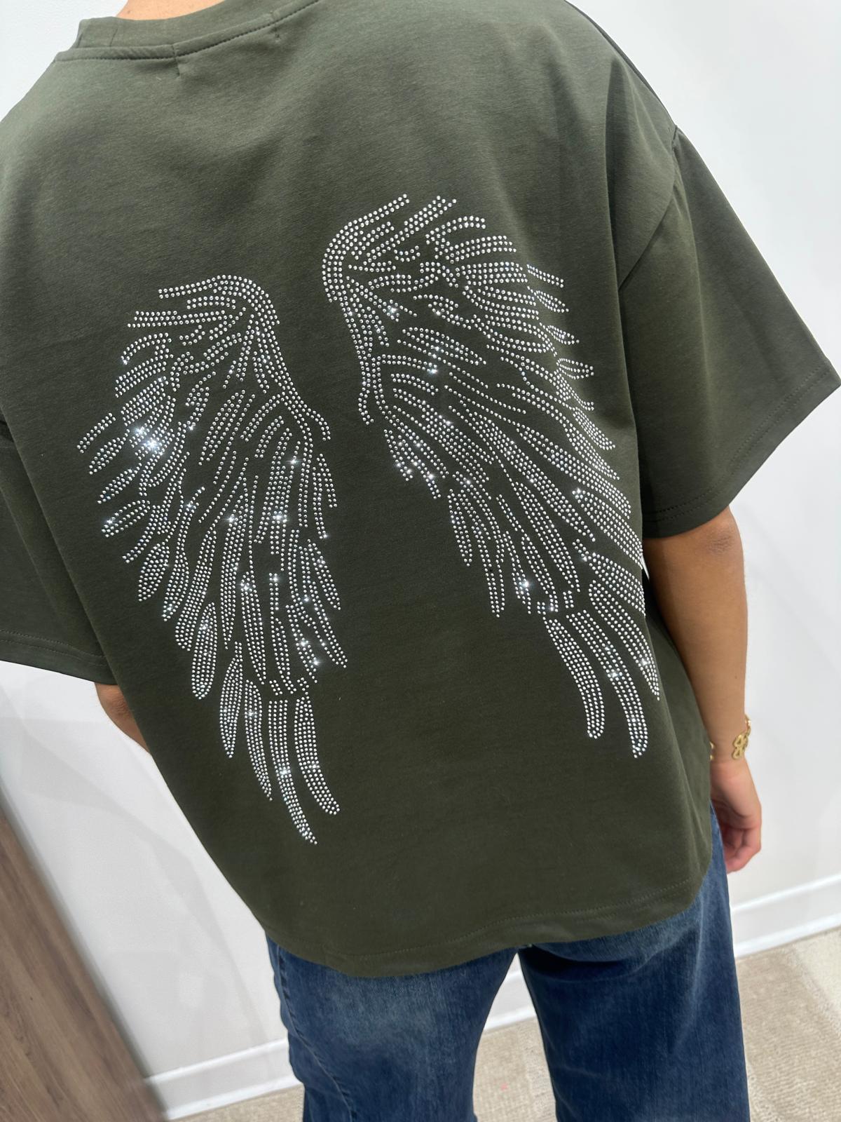 Tee-Shirt Angel Kaki