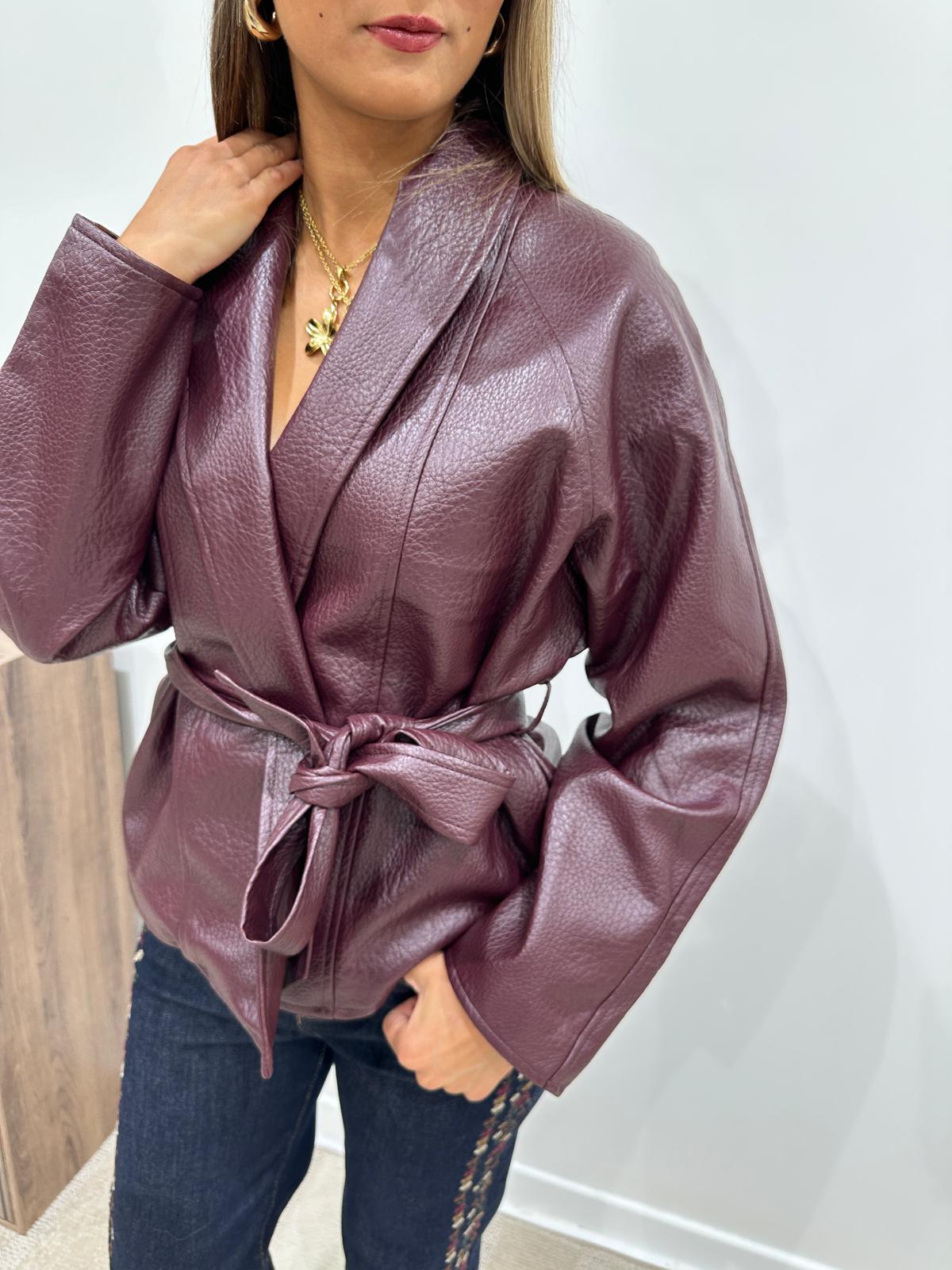 Veste Eulalie Bordeaux