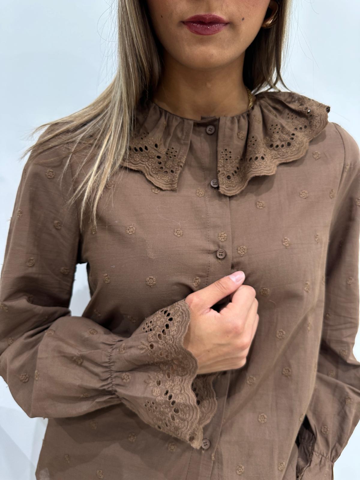 Chemise Sidonie Chocolat