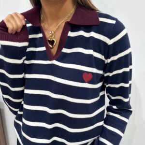 Pull Bocar Bleu Marine