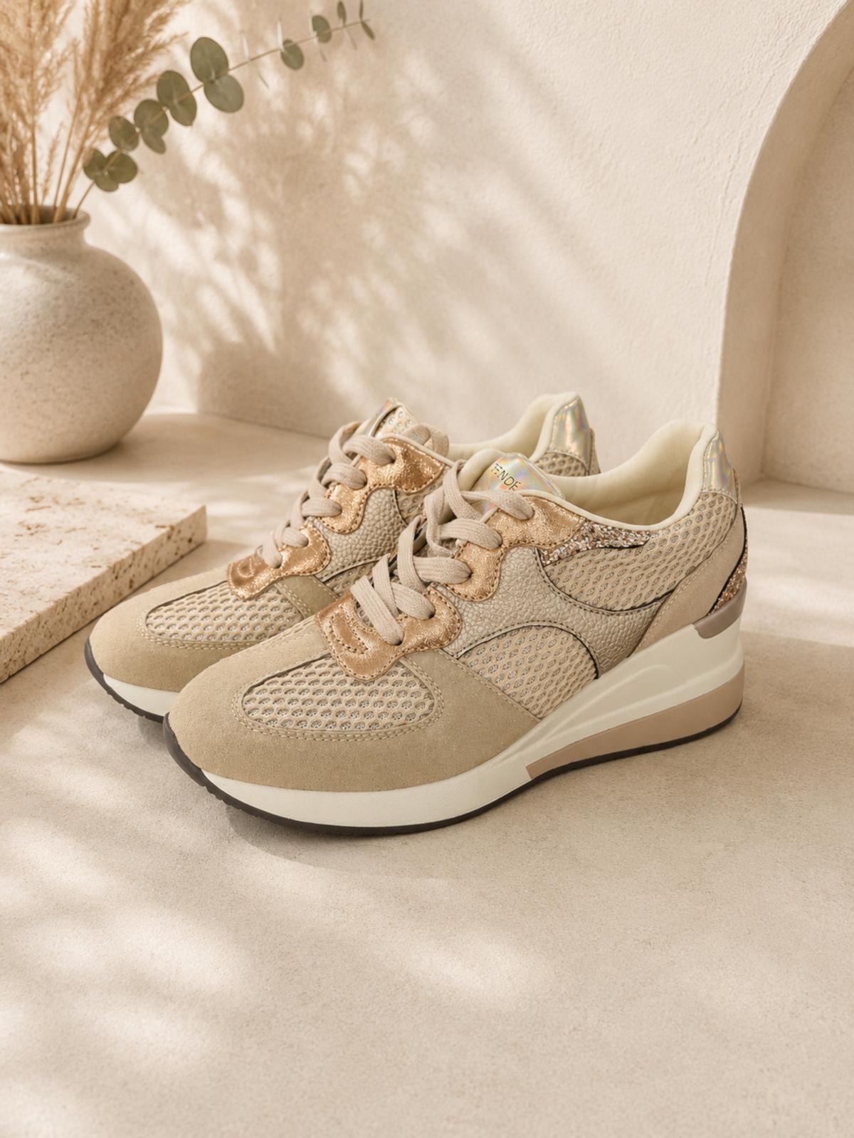Baskets Enola Beige