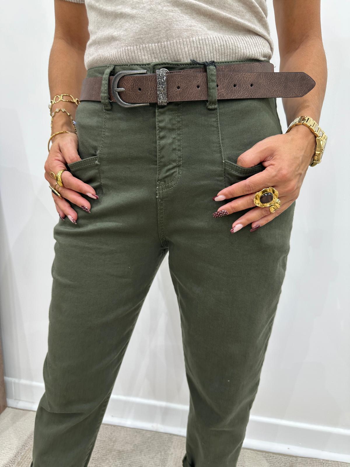Pantalon Marius Kaki