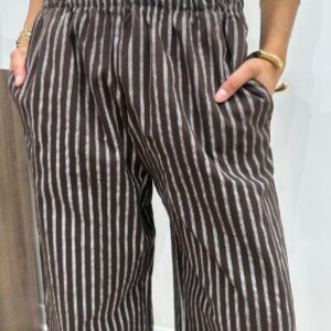 Pantalon Justie Chocolat