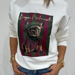 Sweat Bonjour Mademoiselle Bordeaux