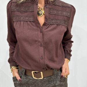 Blouse Etienne Chocolat
