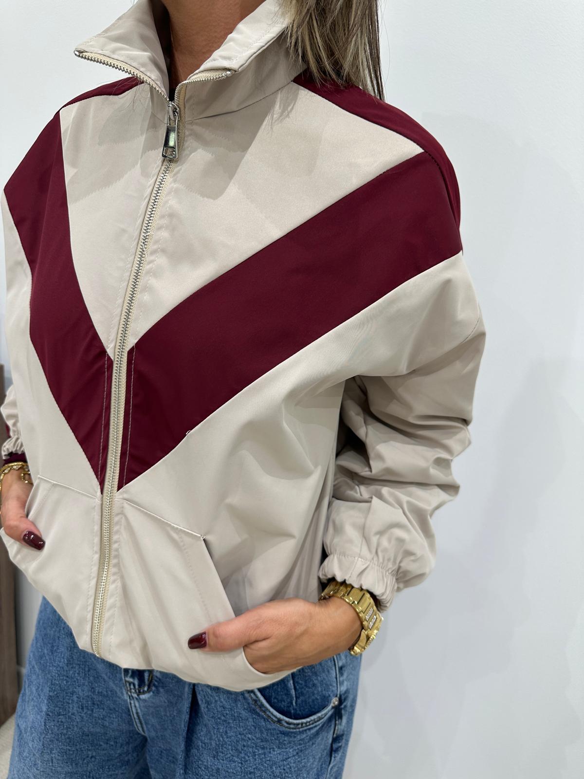 Veste Raphaelle Bordeaux