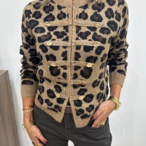 Gilet Leopard