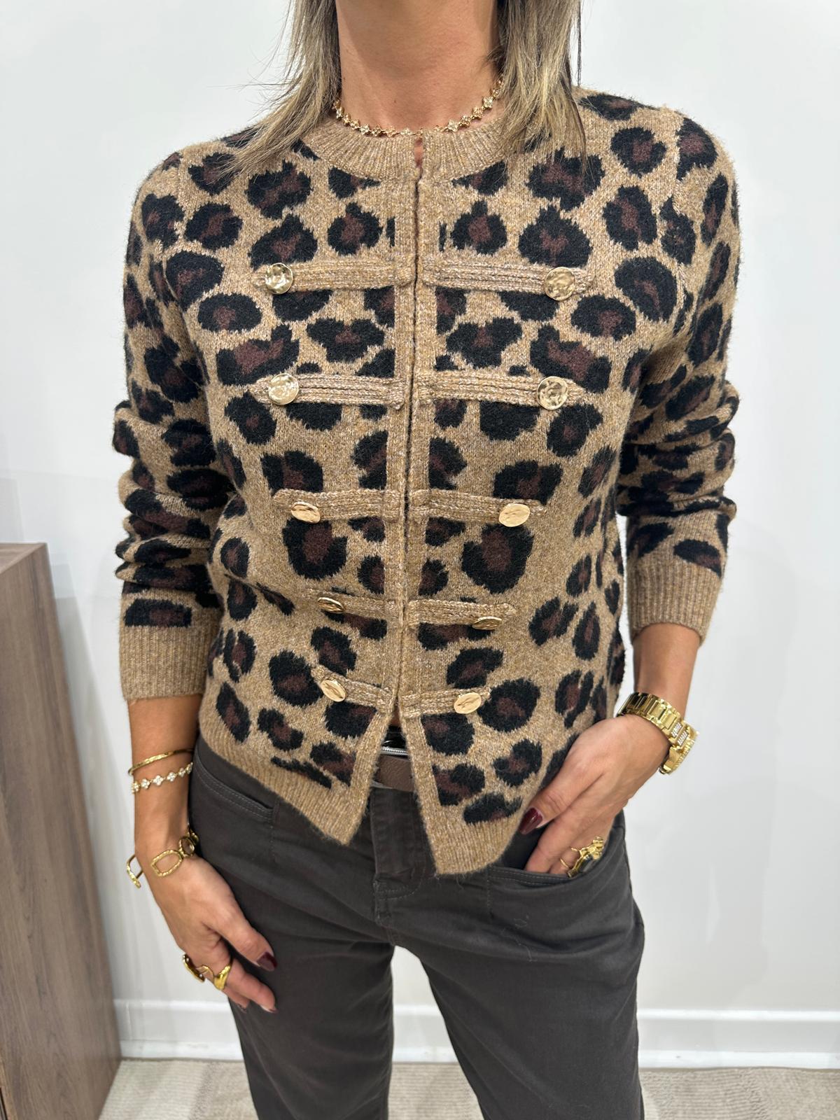Gilet Leopard
