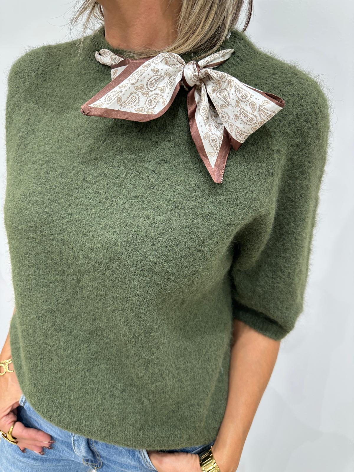 Pull Sandrine Col Rond