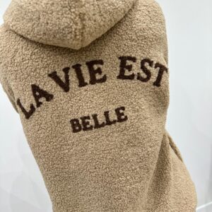 Veste Teddy La Vie Est Belle Camel