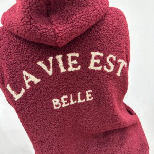 Veste Teddy La vie Est Belle Bordeaux