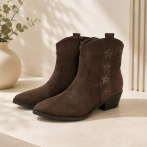 Bottines Alma Chocolat
