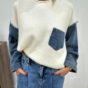 Pull Samia Ecru