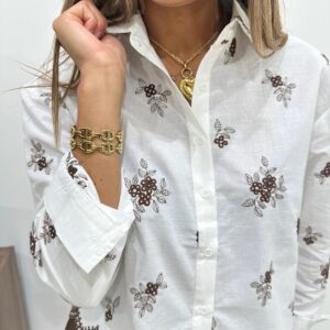 Chemise Malya Chocolat