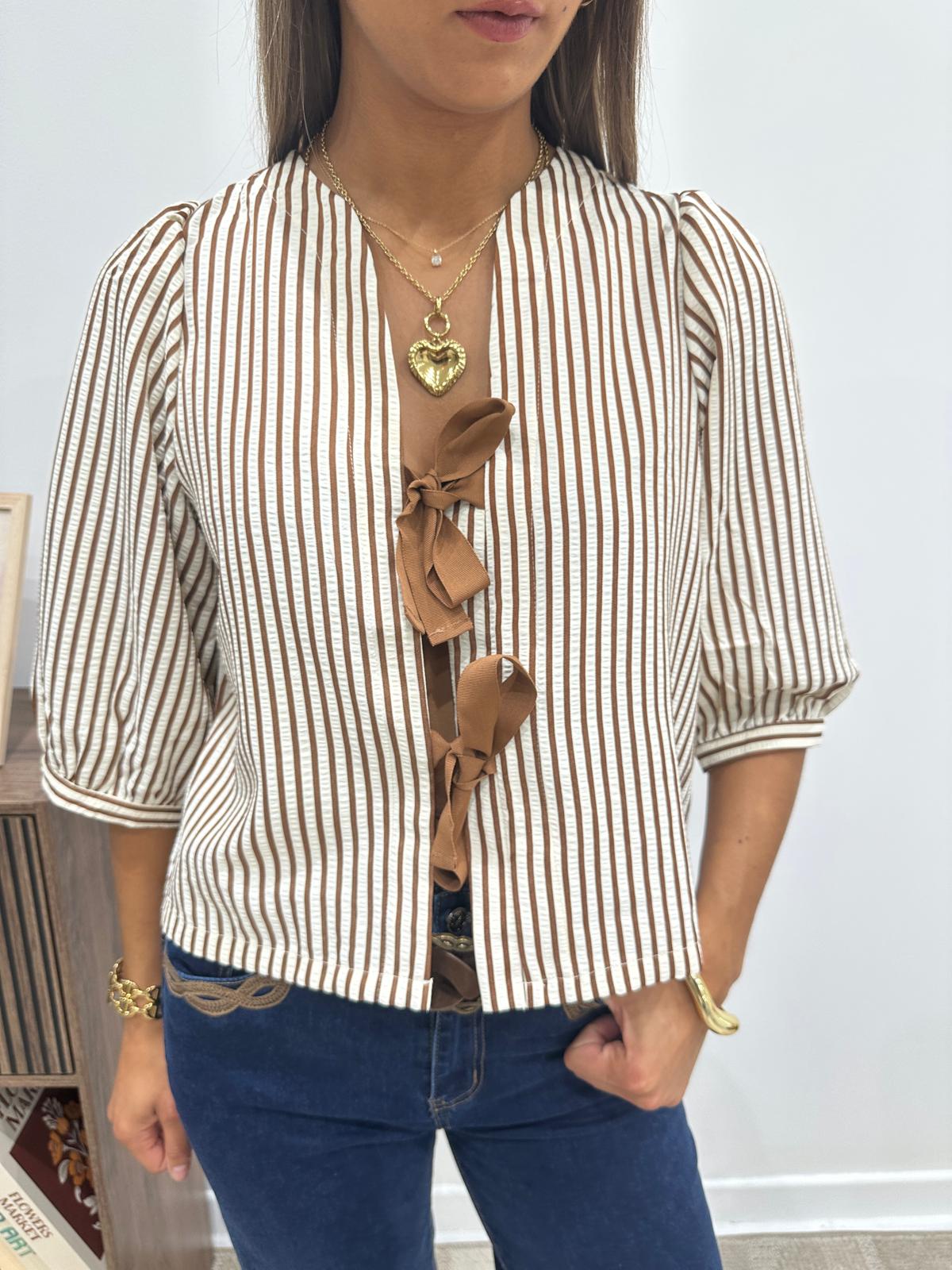 Chemise Mina Chocolat