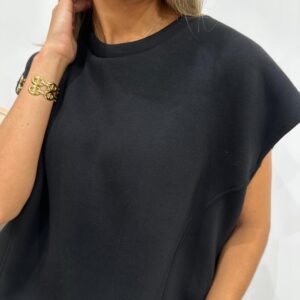Sweat Sans Manches Nelio Noir