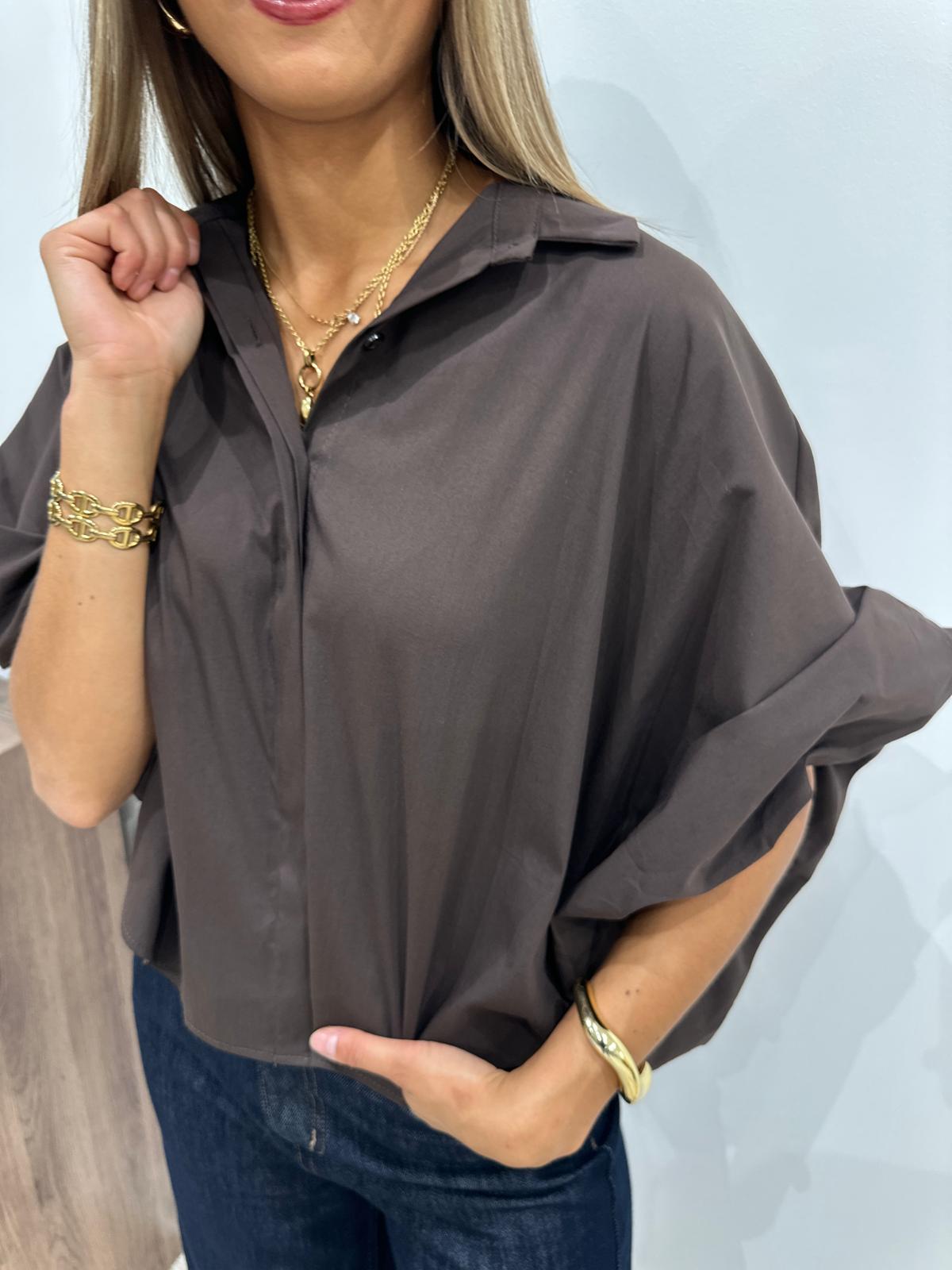 Chemise Bertha Chocolat