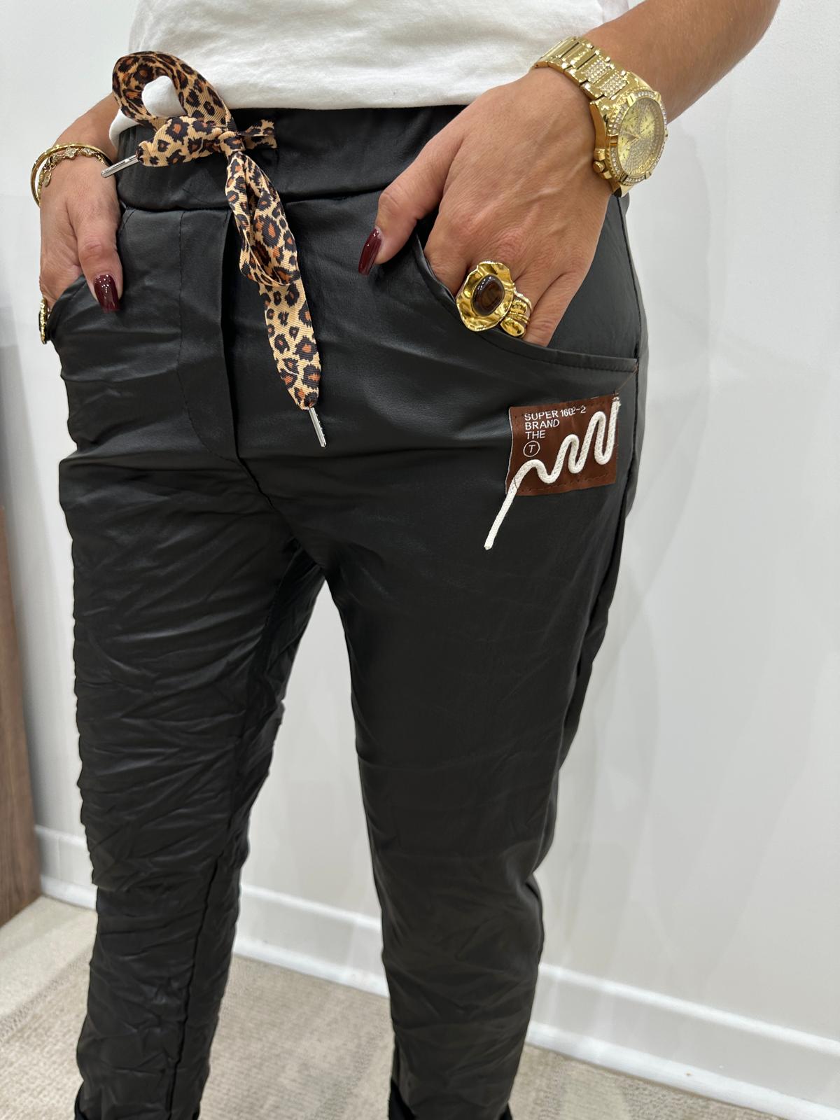Pantajogg Brand Noir