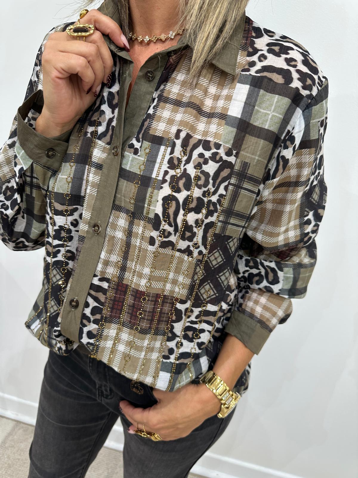Chemise Arwen Kaki