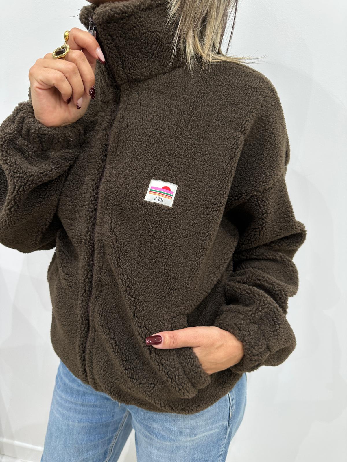 Veste Polaire Chocolat