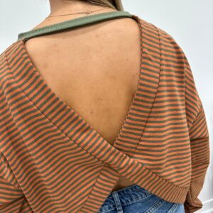 Sweat Harper Terracotta/Kaki