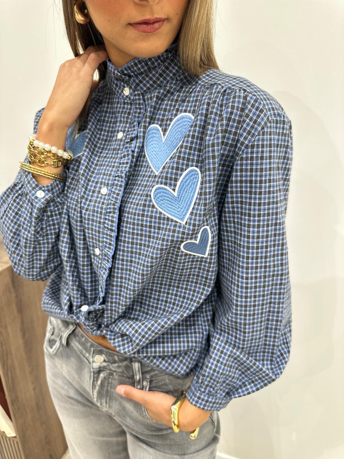 Chemise Jeanna Bleue