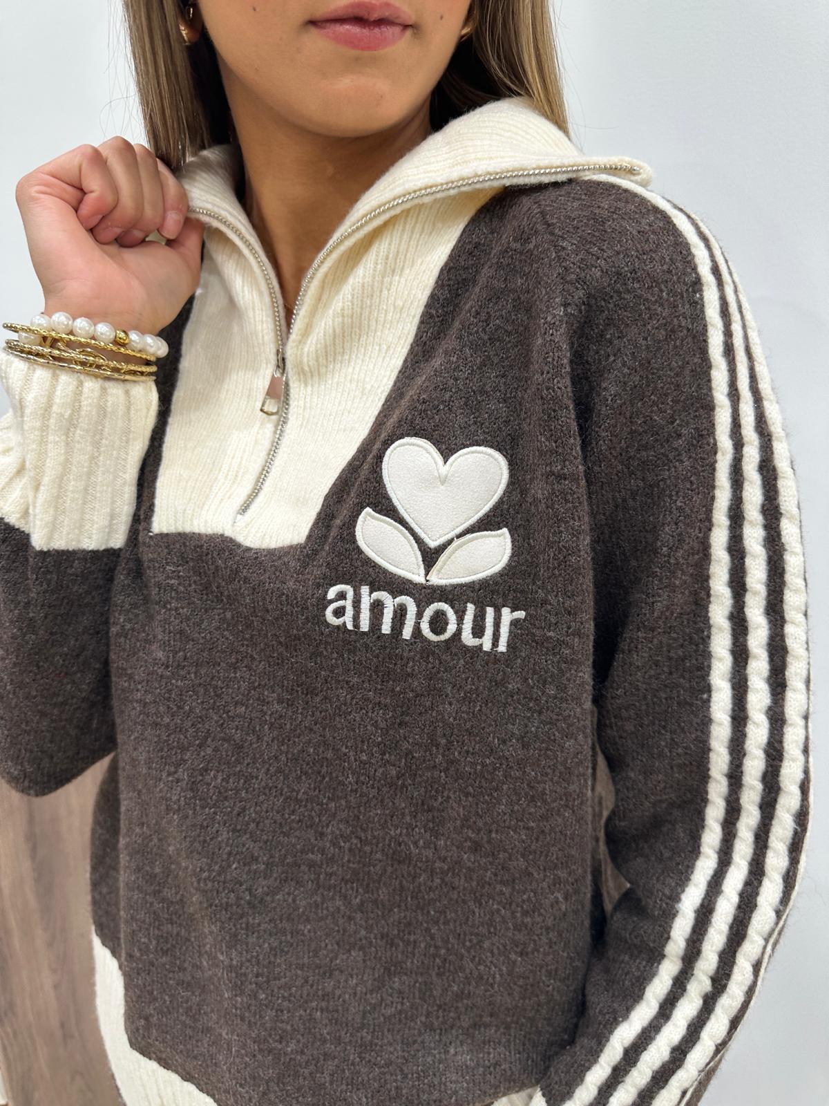 Pull Benny Chocolat